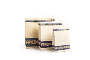 Sacchetti Ecru Blu